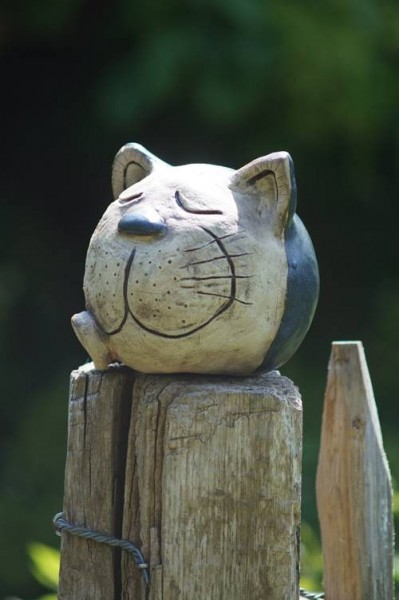 Katze Keramik